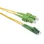 Solarix optický kabel SC-LC APC 2m / Patch kabel / Singlemode / Duplex / OS