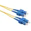 Solarix optický kabel SC-SC UPC 1m / Patch kabel / Singlemode / Duplex / OS