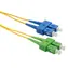 Solarix optický kabel SC-SC APC-UPC 2m / Patch kabel / Singlemode / Duplex / OS