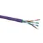 Solarix instalační kabel CAT5E 500m fialová / vnitřní instalace / LSOH plášť / nestíněný / box