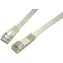 Solarix plochý UTP CAT5E 7m non-snag proof / Patch kabel / RJ45-RJ45 / šedá