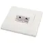 Solarix zásuvka 2x RJ45 CAT6 UTP pod omítku