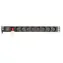 Gembird EG-PDU-014-F PDU do racku 1U / až 2500 W / 8x zásuvka FR / kabel 3m (FR)