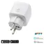 iQtech SmartLife WS020 / chytrý Wi-Fi zásuvkový adaptér / 16 A / měření spotřeby