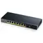 ZyXEL GS1900-10HP v2 / 10-Port Switch / 8x GbE RJ-45 / 2x GbE SFP / PoE 802.3at / QoS / VLAN