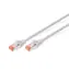 DIGITUS CAT 6 S/FTP Patchkabel, 10 pack, 1m, šedá
