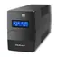 Qoltec 53977 UPS Záložní zdroj 450VA černý / 240W / LCD / USB / RJ45