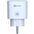 EZVIZ chytrá zásuvka T30-10B Statistics / Wi-Fi / EU / 2300 W / Google Assistant / Amazon Alexa / bílá