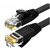 UGREEN Cat 6 UTP RJ45 Ethernet plochý kabel 8m černá