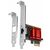AXAGON PCEE-G25, PCIe síťová karta - 1x 2.5 Gigabit Ethernet port (RJ-45), Realtek, PXE, vč. LP