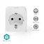 Nedis SmartLife Chytrá Zásuvka bílá / Wi-Fi / IP21 / Měřič výkonu / 3680 W / Android & iOS 