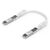 Ubiquiti Uplink Cable SFP28 0.3m bílá / 1/10/25Gbps / podpora SFP/SFP+ / průměr 3mm