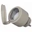 Shelly Wave Outdoor Plug S LR béžová / chytrá venkovní zásuvka s měřením spotřeby / Z-Wave