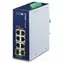 PLANET IGS-824UPT / Switch průmyslový / 6x 1Gb RJ-45  / 2x 1Gb SFP / 4x PoE 802.3bt / IP30
