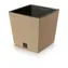 PROSPERPLAST FURU SQUARE LOW ECO WOOD 24 cm naturo / Květináč 