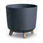 PROSPERPLAST GRACIA TUBUS 29.8 cm antracit / Květináč 