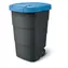 PROSPERPLAST Wheeler 110 l antracit s modrým víkem / Popelnice 