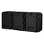 PROSPERPLAST Kompostér MODULE COMPOGREEN 3x400 l - černá / Objem 3x400 L / Rozměry 198x72 cm / Výška 82.6 cm / Plast