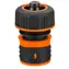 NEO TOOLS 15-723 oranžovo-černá / rychlospojka s funkcí STOP / materiál plast / 3/4"