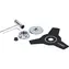 BOSCH F016800631 / Náhradní čepel pro křovinořez 23 cm / s montážním příslušentvím