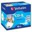 Verbatim 10ks CD-R 700MB 52x (Wide Printable) / JewelCase