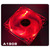 THERMALTAKE A1908 Thunderblade Red / Větráček 80x80x25mm / 21dB