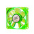 DEEPCOOL XFAN 80U G/B CASE FAN / chlazení pro CASE / 80x80x25mm / zelený