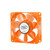 DEEPCOOL XFAN 80U O/G CASE FAN / chlazení pro CASE / 80x80x25mm / oranžový