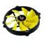 AKASA AK-FN073 Viper R / ventilátor 14cm / Hydro-dynamické ložisko / reg. PWM / žlutý