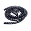 CONNECT IT trubice pro vedení kabelů WINDER (1.5m x 30mm) černá