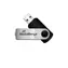 MediaRange MR908 8GB stříbrná / Flash Disk / USB-A 2.0 / čtení: 17MBs / zápis: 4MBs