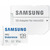 SAMSUNG PRO Endurance microSDXC 128GB + SD adaptér / Class 10 / UHS-I / U3 / čtení: 100MBs / zápis: 40MBs 