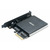Akasa M.2 PCIe SSD adaptér s pasivním chladičem / RGB LED 