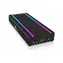 Icy Box IB-1824ML-C31 černá / Externí box pro 1x NVMe s LED proužky/ USB 3.1 Type C & A