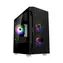 SilverStone Fara H1M Pro ARGB černá / M-ATX / 2x USB 2.0 + 1x USB 3.0 / 3x 120 mm / bez zdroje / průhledná bočnice