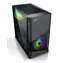 EVOLVEO M5 černá / M-ATX / 1x USB 3.0 + 2x USB 2.0 / 2x 120 mm / bez zdroje / průhledná bočnice / RGB