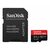 SanDisk Extreme PRO microSDXC 64GB + adaptér / Class 10 / A2 / V30 / UHS-I U3 / čtení: až 200MBs / zápis: až 90 MBs
