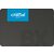 Crucial BX500 500GB / 2.5" SATA III / 3D NAND QLC / R: 550MBps / W: 500MBps / MTBF 1.5mh / 3y