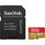 SanDisk Extreme microSDXC 64GB + adaptér / Class 10 / UHS-I / čtení: až 170MBs