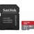 SanDisk Ultra microSDXC 64GB + adaptér / Class 10 / UHS-I / čtení: až 140MBs