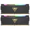 Patriot Viper Steel RGB 16GB (2x8GB) 3200MHz černá / DIMM / DDR4 / CL16 / XMP 2.0 / Non-ECC / Unbuffered / 1.35 V 