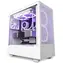 NZXT H5 Flow edition bílá / E-ATX / 1x USB 3.2 + 1x USB-C 3.2 / 3.5mm Jack / 2 x 120mm