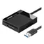 UGREEN Čtečka paměťových karet USB 3.0 SD černá / micro SD / CF / MS 