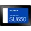 ADATA SU650 512GB / SSD / 2.5" / SATA III / čtení: 520MBps / zápis: 450MBps / MTBF: 2mh 