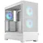 Fractal Design Pop Air RGB TG Clear Tint bílá / ATX / 2x USB 3.2 / 3x 120mm / bez zdroje / průhledná bočnice 