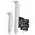AXAGON PCES-SA4X4, PCIe řadič - 4x interní SATA 6G port, ASM1164, SP & LP
