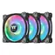 THERMALTAKE Riing Duo 12 RGB černá 3ks / Ventilátor / 120 mm / Hydraulic Bearing / 1500 RPM @ 23.9 dB / 42.45 CFM 