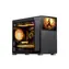 Jonsbo D31 Screen černá / Micro-ATX / 1x USB-C 3.1 / 1x USB-A 3.0 / bez zdroje / průhledná bočnice