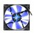 Noiseblocker BlackSilent Fan XE2 modrá / 92mm / 21 dB @ 1800 RPM / 38.25 CFM / 3-pin