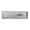 ADATA XPG GAMMIX  S60 500GB stříbrná / SSD / M.2 2280 / PCIe Gen4 / čtení: 5000MBps / zápis: 3200MBps / MTBF: 2mh